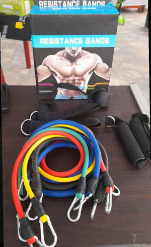 GYMBRO™ Kit bandas elasticas tubulares 11 piezas