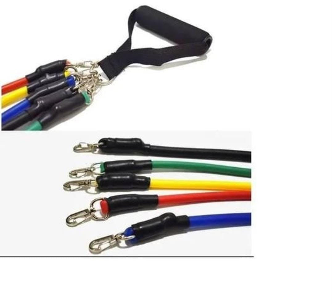 GYMBRO™ Kit bandas elasticas tubulares 11 piezas