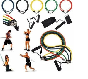 GYMBRO™ Kit bandas elasticas tubulares 11 piezas