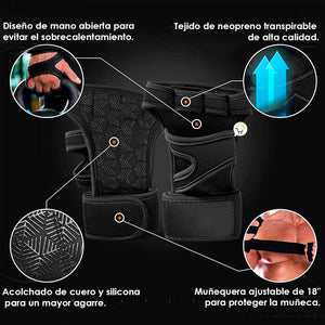 GYmBro™ Guantes Calleras + Termo Shaker CFAT01