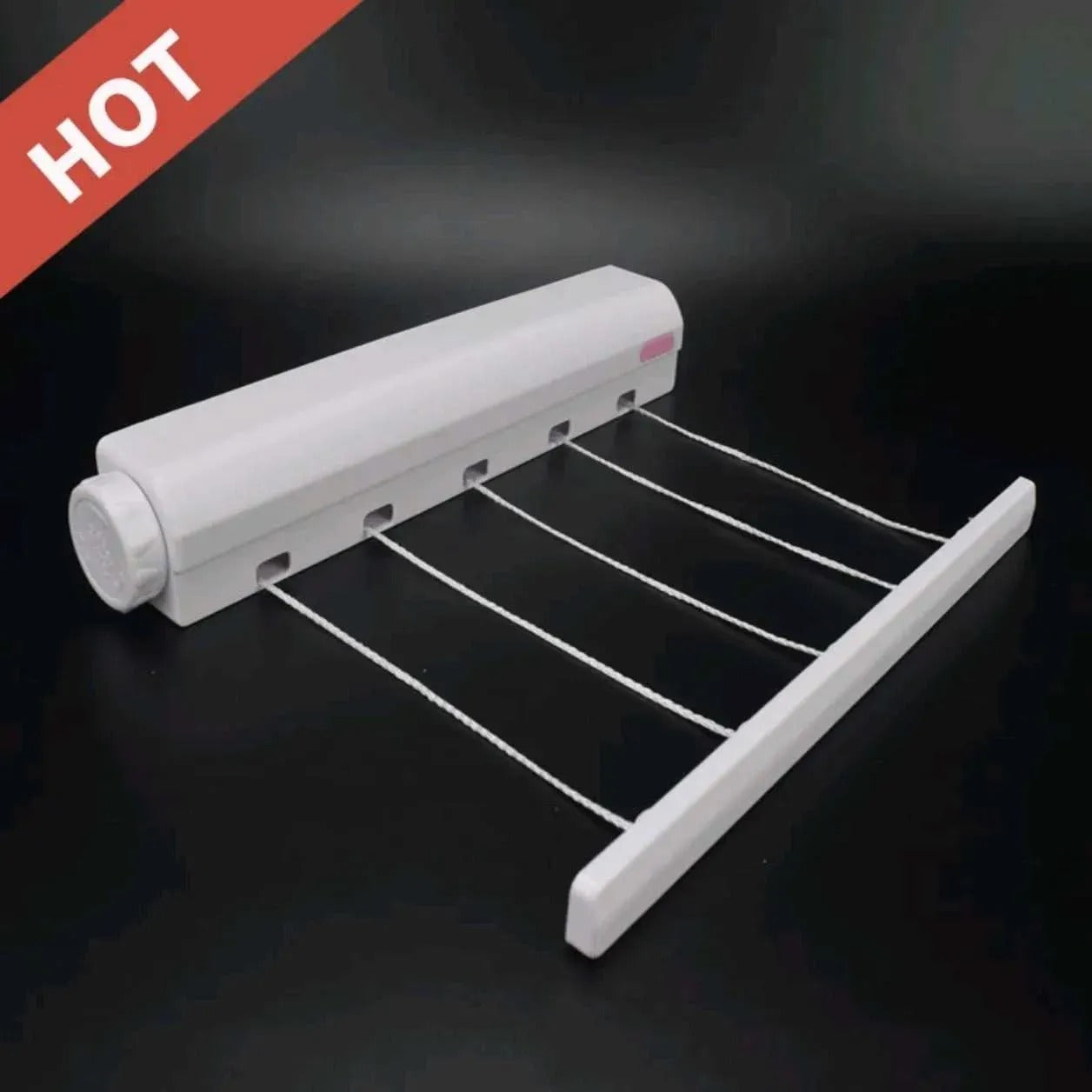SpaceLine™ – Tendedero Retráctil Extensible de Pared