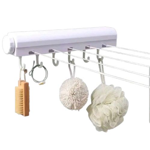 SpaceLine™ – Tendedero Retráctil Extensible de Pared